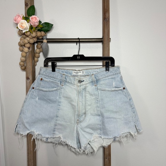 Abercrombie & Fitch Pants - Abercrombie and Fitch‎ Cutoff Shorts High Rise Curve Love Size 30 Waist